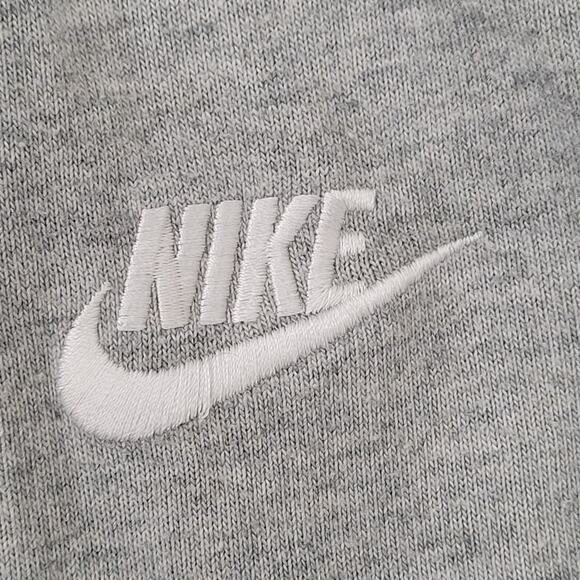 NIKE Swoosh Pants S/M Heathered-Gray Sweatpants - Picture 9 of 16